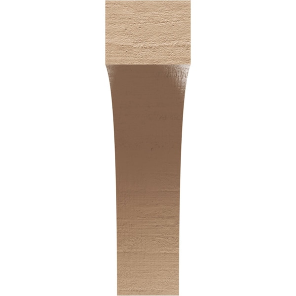 3in. W X 12in. D X 12in. H Series 1 Thin Huntington Rough Cedar Woodgrain TimberThane Corbel, Tan